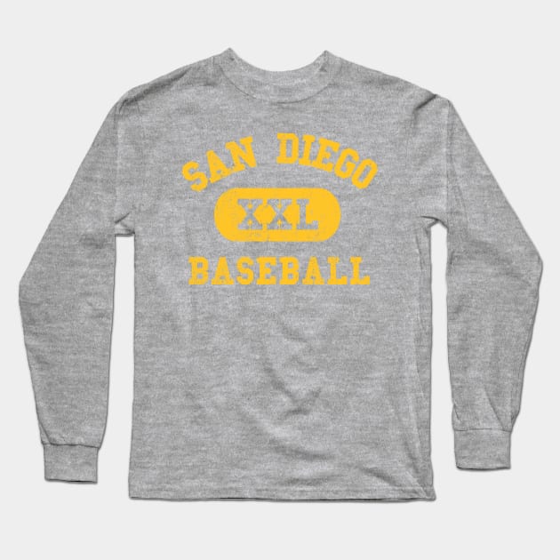 San Diego Baseball Long Sleeve T-Shirt by sportlocalshirts